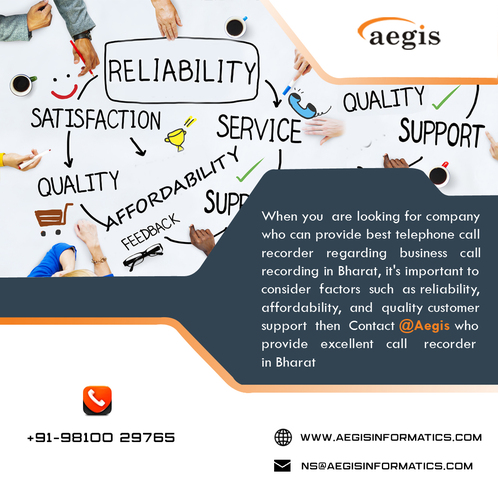 Telephone call recorder aegis display